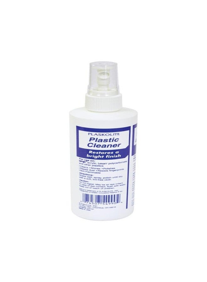 Plaskolite 1999990A 8 oz. Plastic Cleaner - Image 2